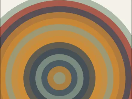 Concentric Study (Blue Centre)